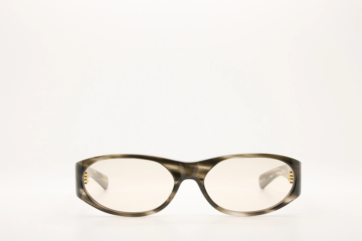 EDDIE KYU Grey Havana/Dust Lens